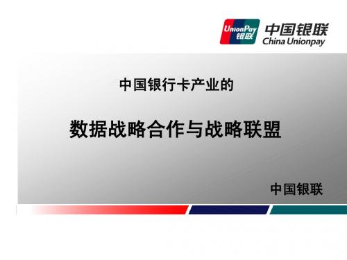 柴洪峰(中国银联 董事执行VP)：信息时代的银行转型