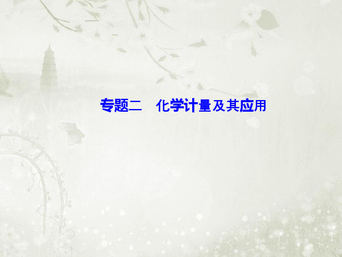 2018届高考化学二轮复习 化学计量及其应用 课件(90张)(全国通用)