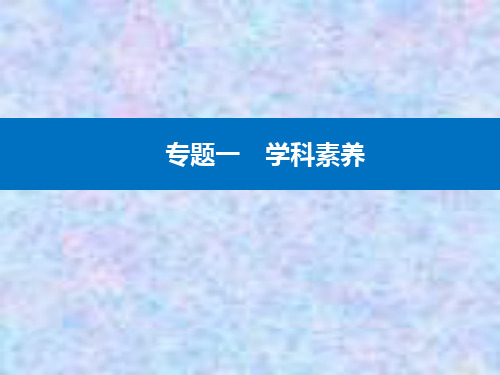 2021高考地理复习课件：专题一 素养二 区域认知—人类认识地理环境的基本方法 