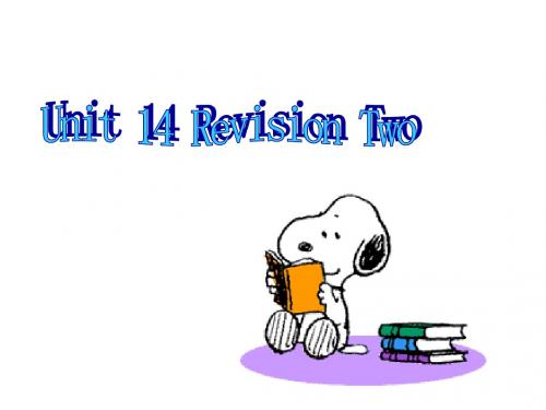 八年级英语Revision-Two课件(教学课件201908)