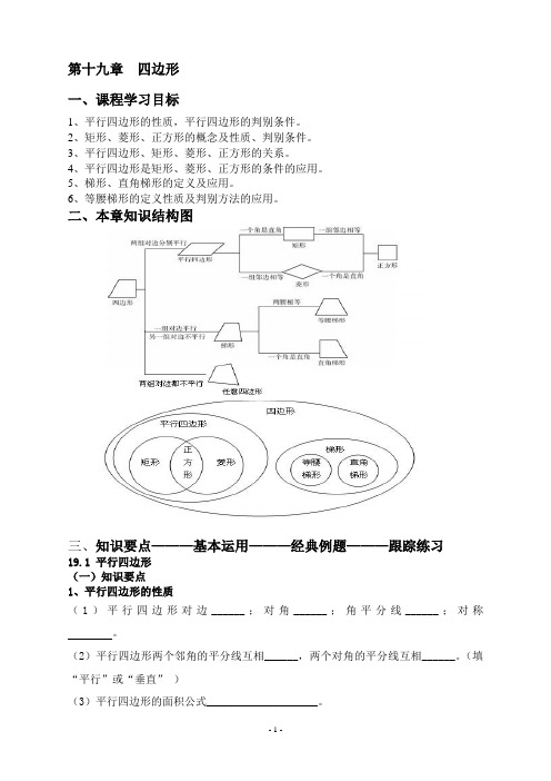 专题七：四边形与中考