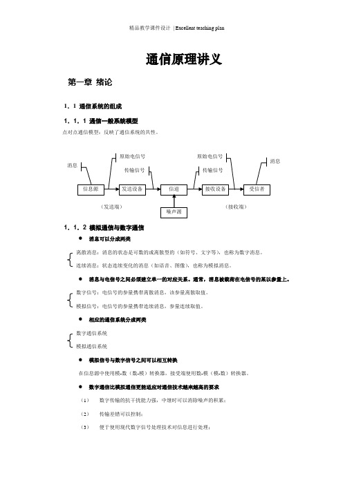 通信原理课件