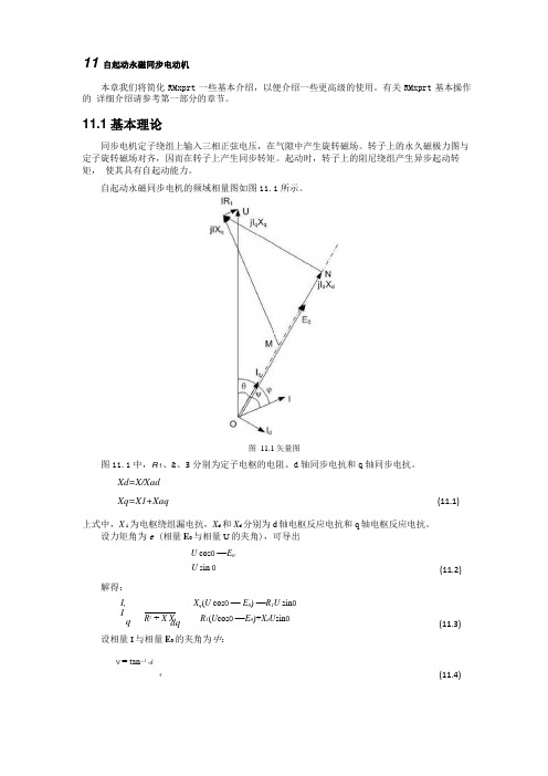 maxwell软件-自起动永磁同步电动机