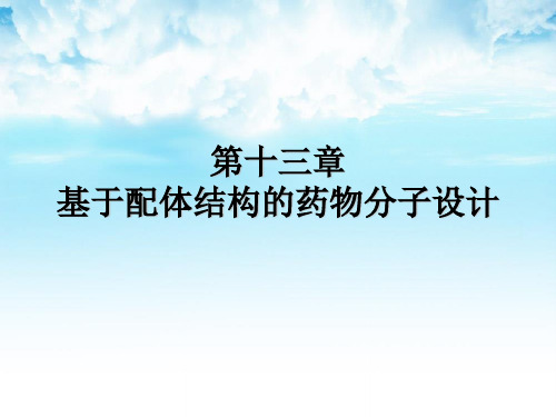 13章基于配体结构的药物分子设计(1)