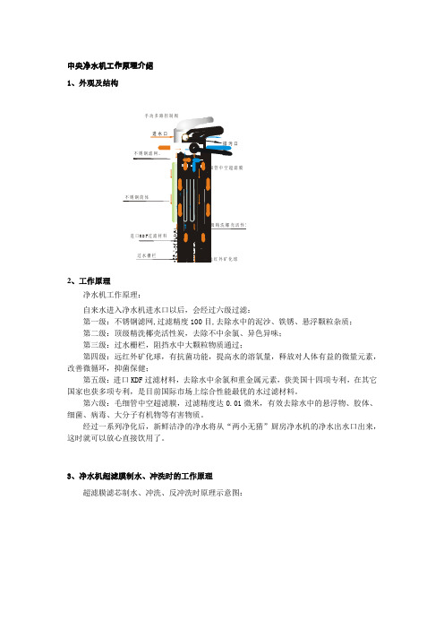 中央净水器工作原理