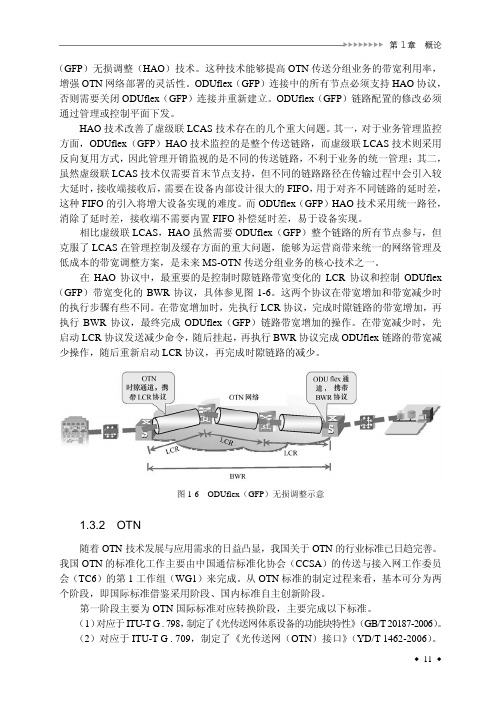 OTN 国内标准进展_光传送网（OTN）技术的原理与测试_[共2页]