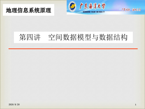 第4讲-空间数据模型-逻辑模型与数据结构