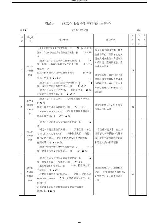 《施工企业安全生产评价标准》JGJT77-2010(20190407214331)