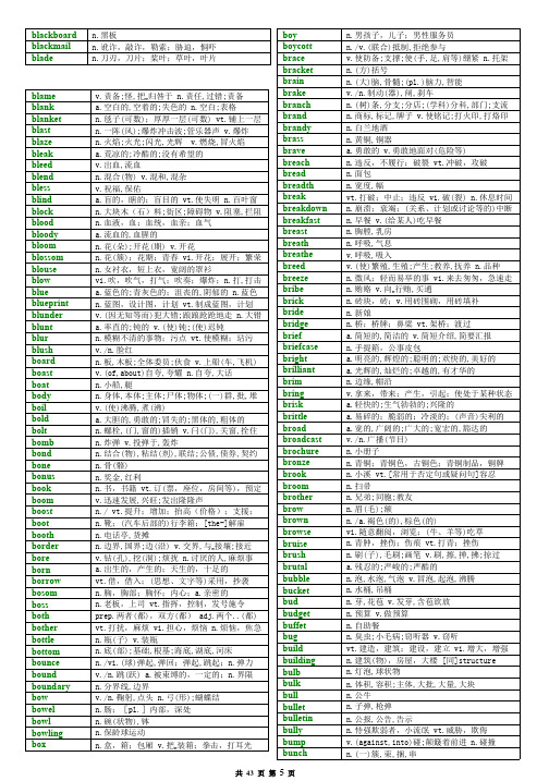 考研英语大纲词汇5500最新(完美打印版)123_2 - 副本