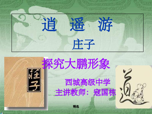 逍遥游大鹏形象探究PPT课件