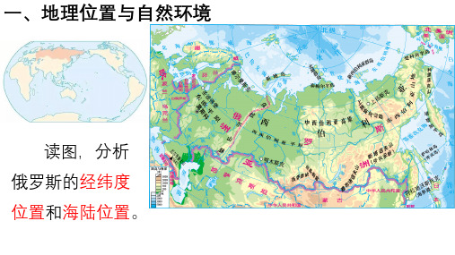 初一地理俄罗斯教学课件
