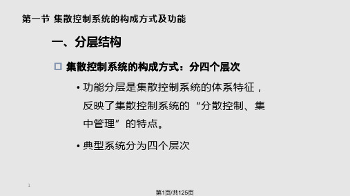 集散控制系统的构成PPT课件