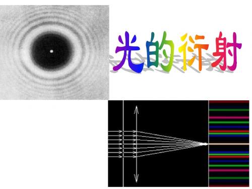 13 光的衍射