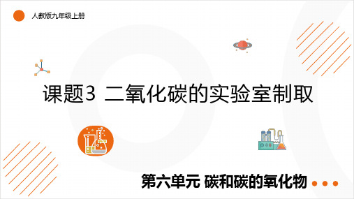 6.3 二氧化碳的实验室制取课件---2024-2025学年九年级化学人教版(2024)上册