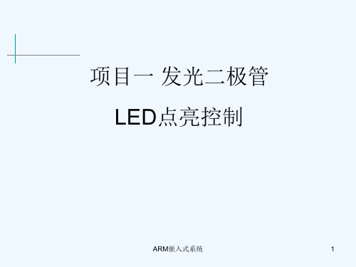 发光二极管LED点亮控制