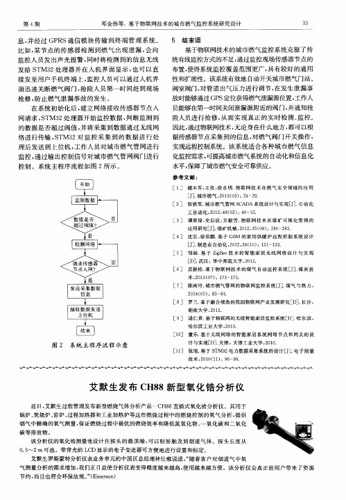 艾默生发布CH88新型氧化锆分析仪