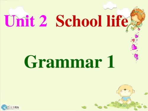 8A unit 2 Grammar