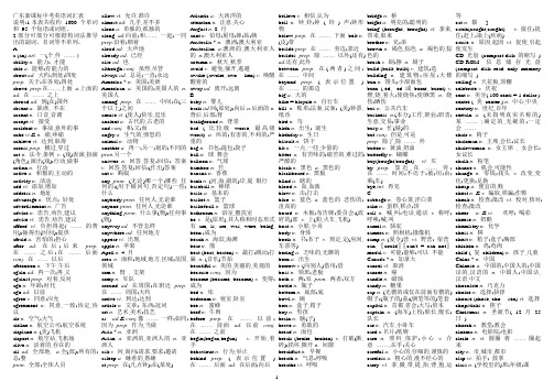 2016年英语中考必备词汇1600+短语95(打印版)