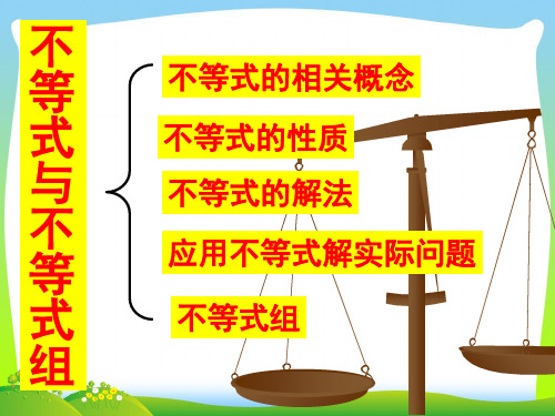 人教版数学七年级下册第九章《911不等式及其解集》公开课课件(共19张PPT)