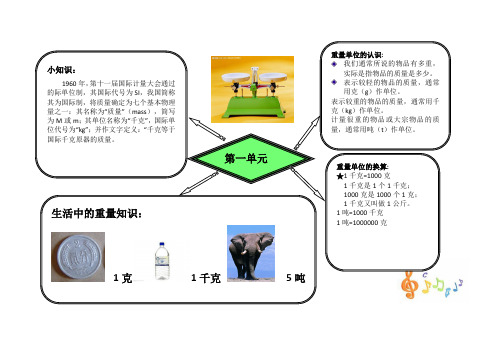 三年级数学上册第一单元思维导图