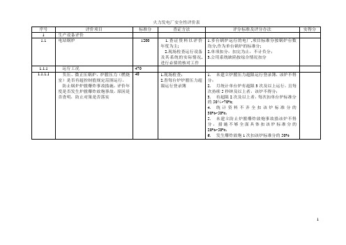 火力发电厂安全性评价(第二版)资料