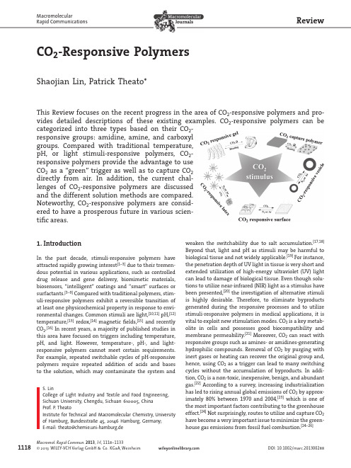 CO2-responsive  polymer