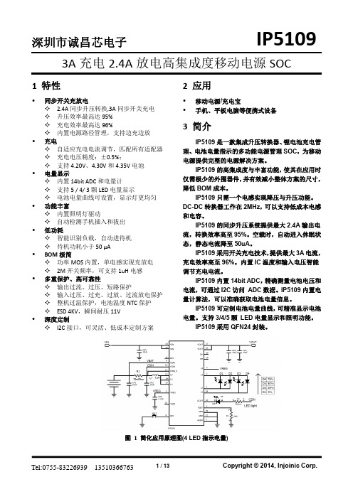 IP5109 datasheet v1.0