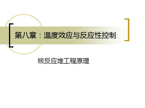 核反应堆物理分析第八章