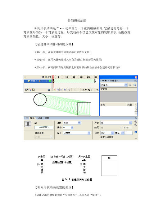 形变动画(基本形变)