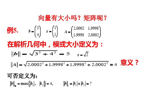 第三章 线性代数方程组的直接解法2