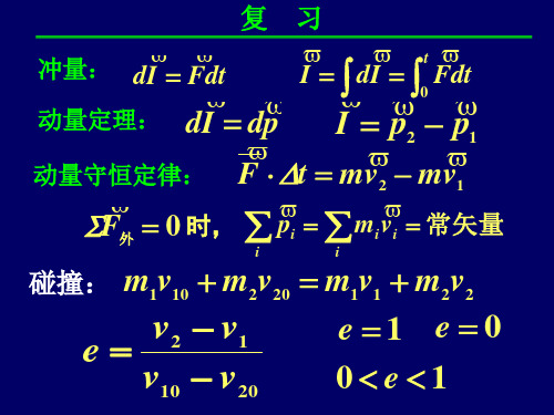 刚体的转动 角动量守恒定律