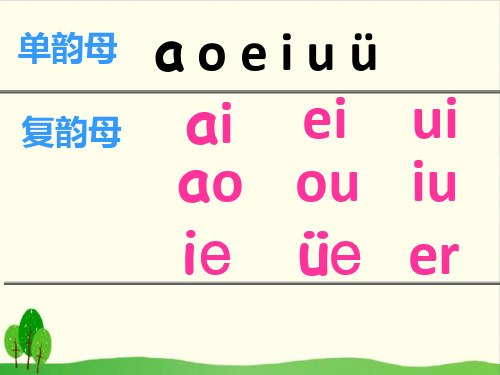 一年级上册语文语文拼音 前鼻韵母an、en、in和整体认读音节yuan yin 的学习(30张)ppt优秀课件部编版