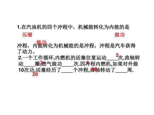 【人教版】九年级物理全一册 14.2  热机效率 计算专题(18张)