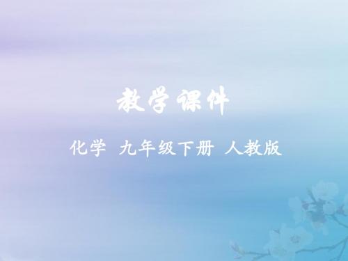 2018_2019学年九年级化学下册第十单元酸和碱课题1常见的酸和碱(第4课时)教学课件(新版)新人教版