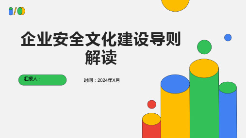 企业安全文化建设导则解读