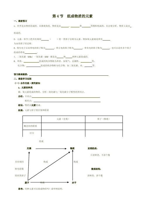 第4节  组成物质的元素