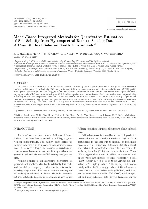 a-Measuring soil organic carbon in croplands at regional scale using airborne imaging spectroscopy