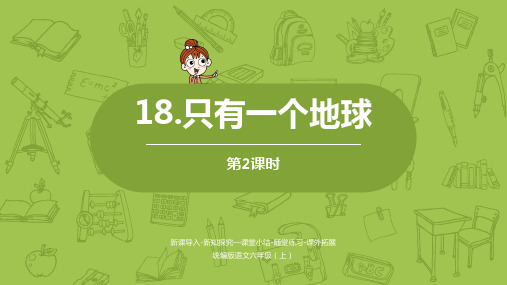 《只有一个地球》PPT课件人教部编版
