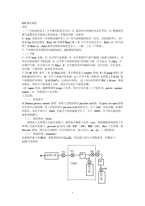 ICP操作规程1