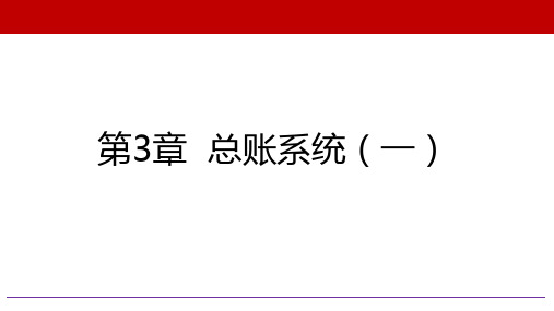 人民大2024《会计信息系统：财务篇—基于用友新道U8+V15.0版》PPT3.3  日常业务处理