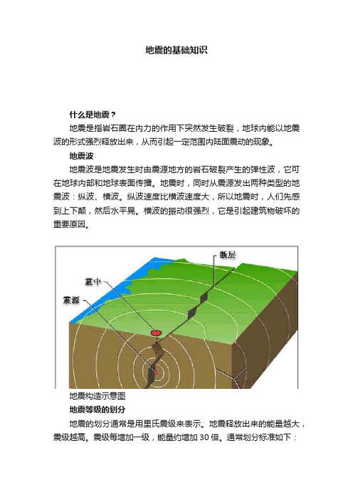 地震的基础知识