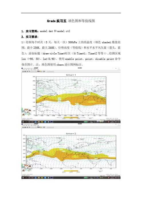 2020南京信息工程大学气象程序设计实习5