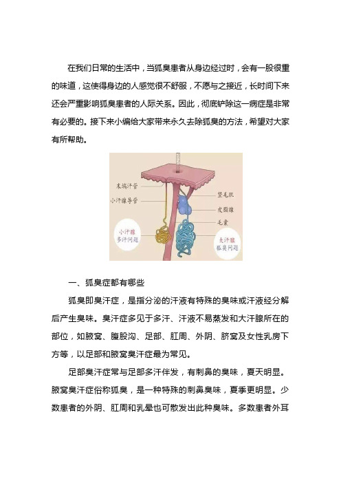 永久去除狐臭
