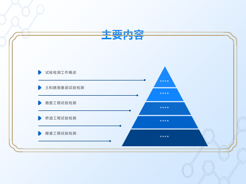 高速公路试验检测培训讲