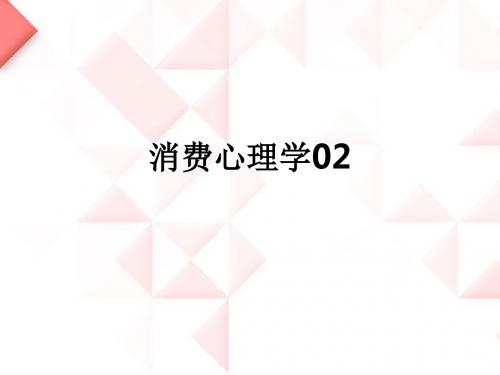 消费心理学02ppt课件