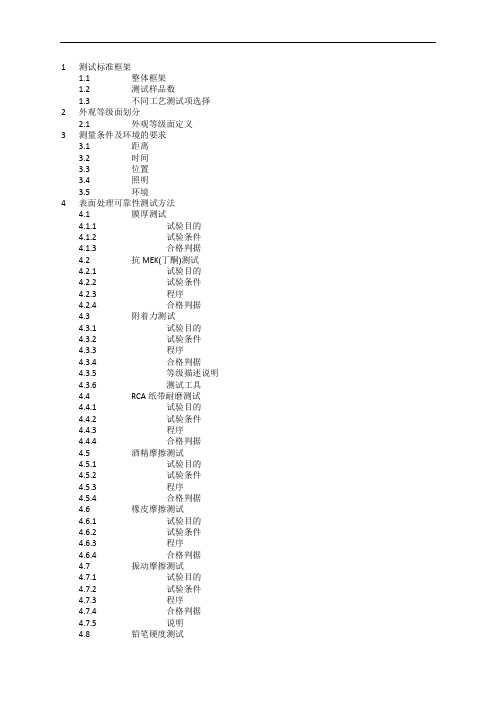 华为客户可靠性测试标准