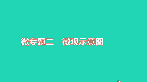 2022九年级化学上册第五单元化学方程式微专题二微观示意图习题新人教版