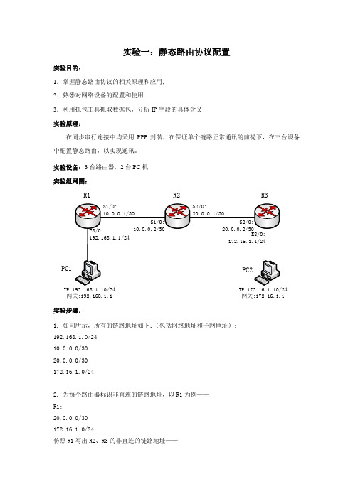 TCPIP实验