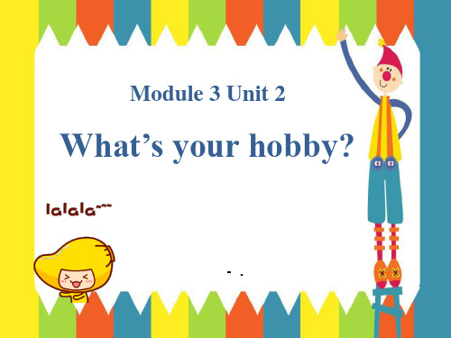 What's your hobby