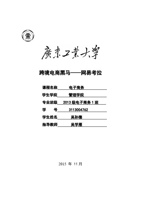 网易考拉分析.docx